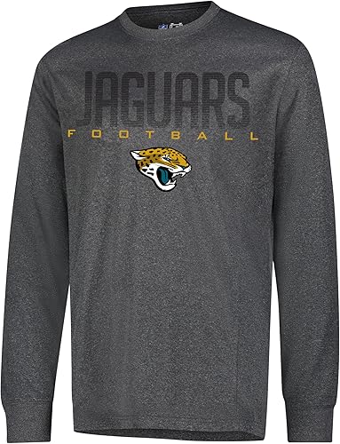 Miniatura 42 de Ultra Game Camiseta de manga larga oficial de la NFL para llevar el día del partido, para hombre Negro -,Gris Caliente Carbón,Gris