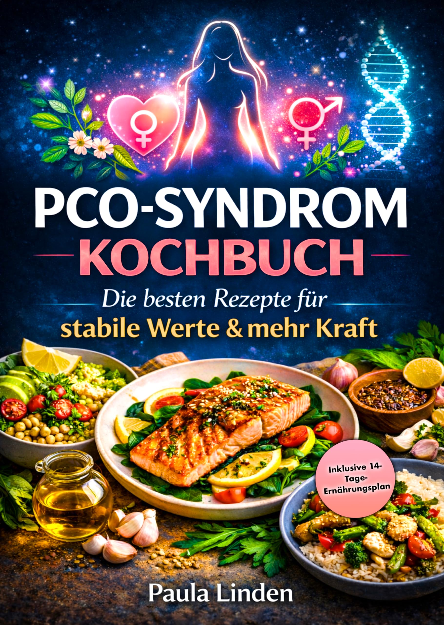 PCO-Syndrom Kochbuch: Die besten Rezepte für stabile Werte & mehr Kraft | Inklusive 14-Tage-Ernährungsplan