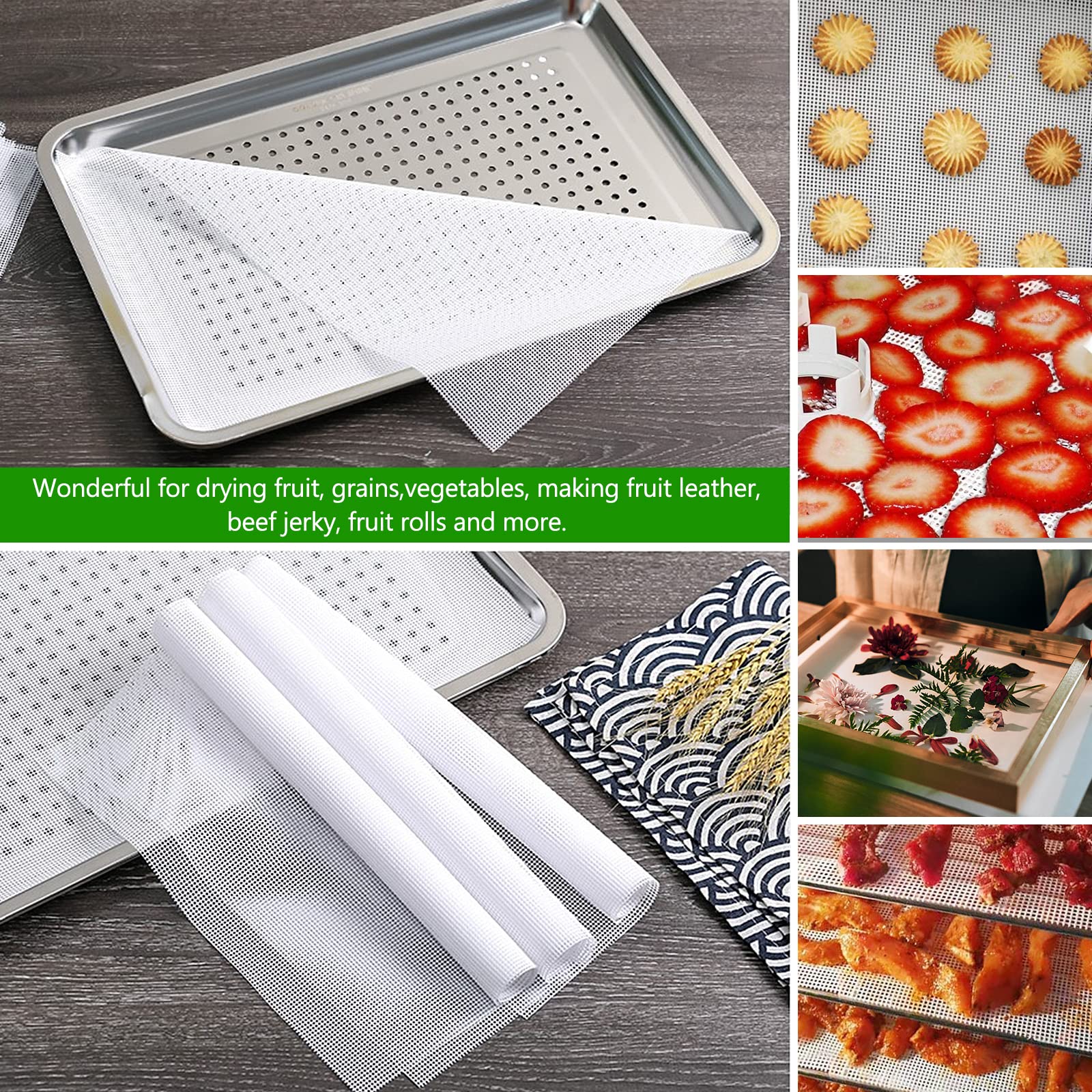 4 Fodere In Silicone Antiaderente Per Cottura A Vapore - Diametro 20.3 Cm, Per Gnocchi, Dim Sum, Panini Al Vapore