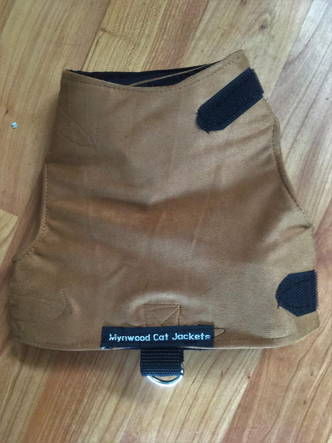 Mynwood Cat Jacket/Harness Tan Suede Kitten up to 8 Month