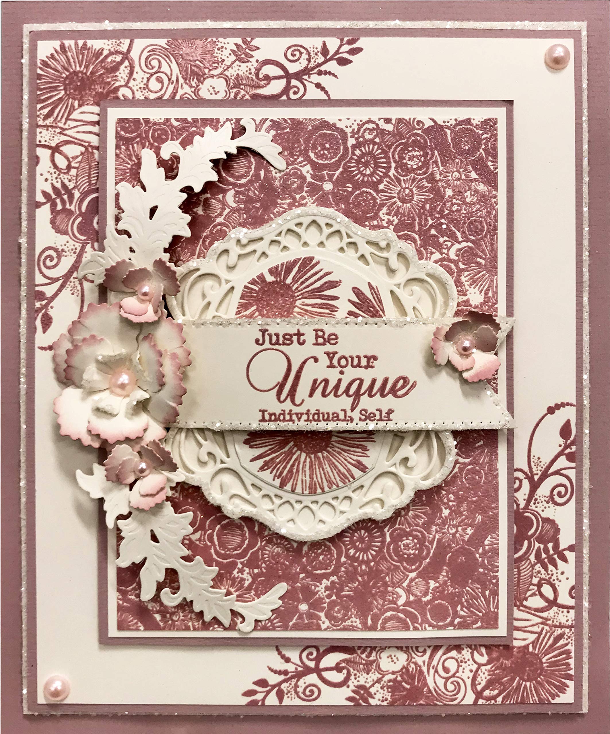 Creative Expressions Klare Stempel Sentimentally Yours Bohemian Clear Stamp Sentiments - transparenter Photopolymer-Stempel, haftet an Acrylblöcken, dekoratives Zubehör für Karten, Journal