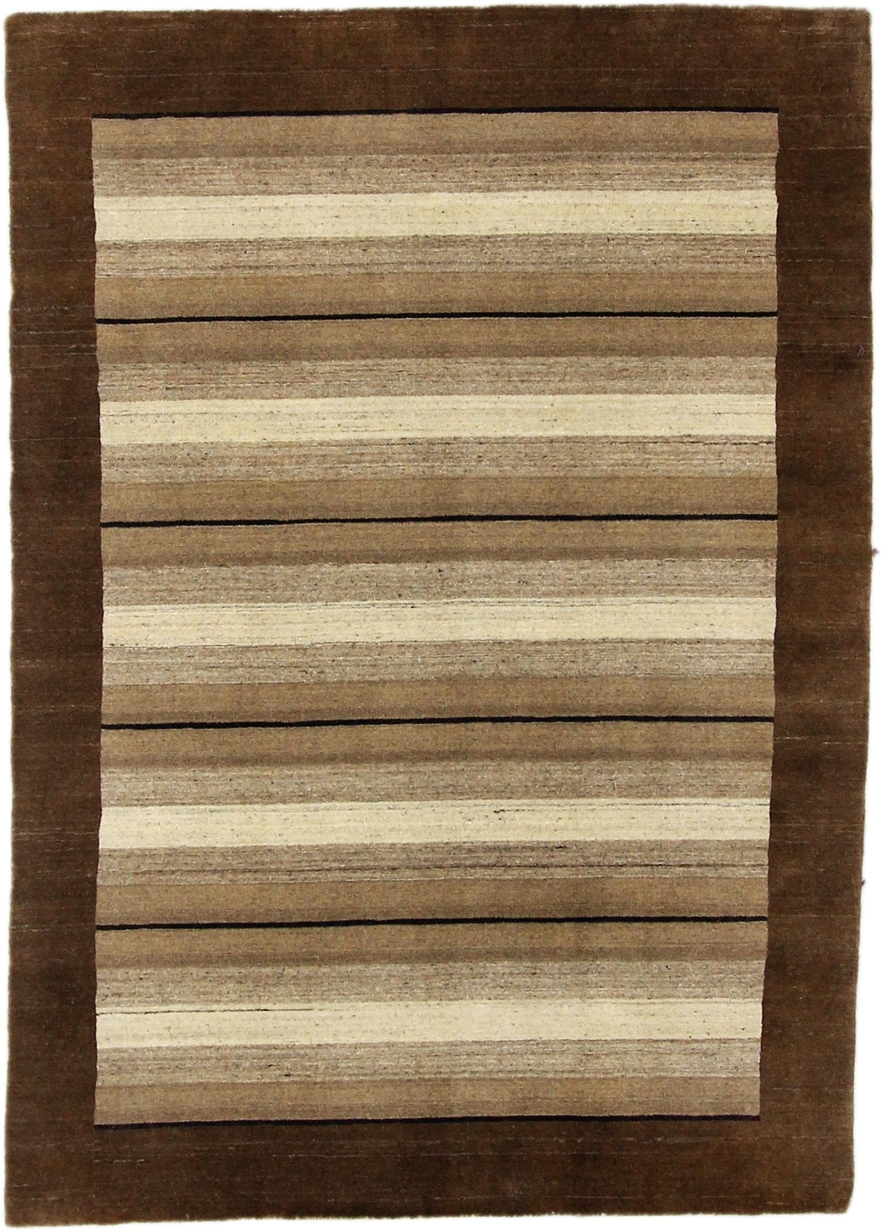 Tapis laine Lori Gabbeh 126x179 moderne d'Orient pour chambre et salon
