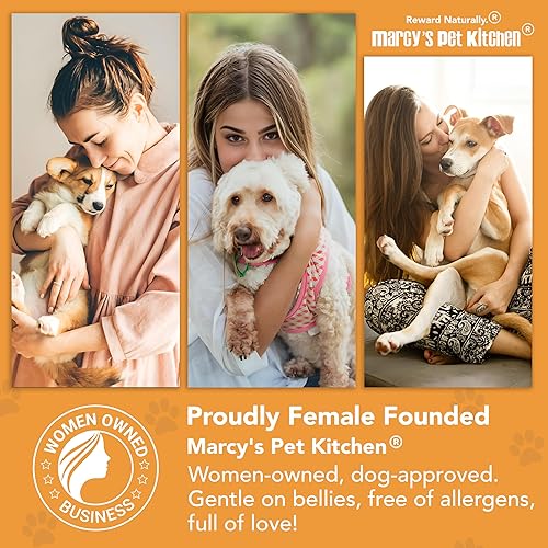 Miniatura 9 de Marcy's Pet Kitchen - Golosinas para perros diabéticos, crujientes y crujientes para perros - Sin conservantes - Aprobado por crujientes- Vegano,