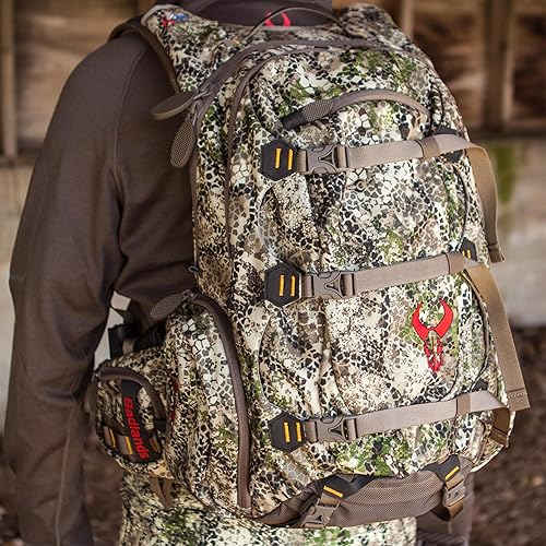 Miniatura 6 de Badlands Mochila de caza 2200 con transportador de carne incorporado, Lodo, L