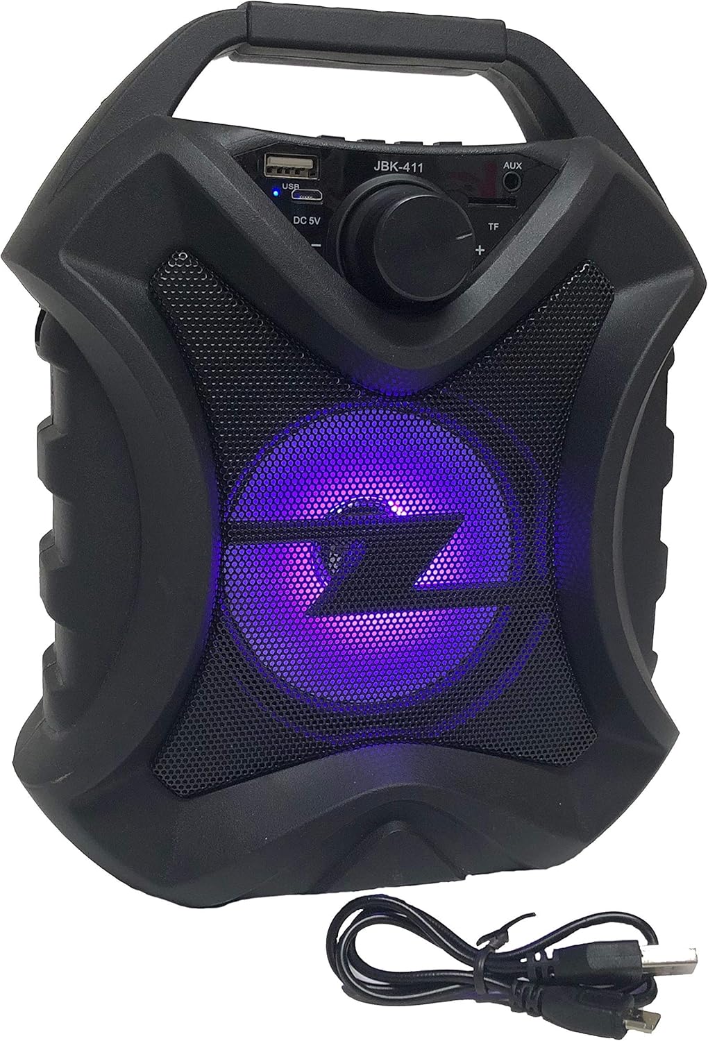 Bass Rockers JBK-411 FM Radio TF/USB MP3 Player Bluetooth Portable Hi-Fi Speaker - 12 Pack