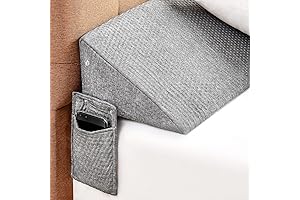 Twin Wedge Pillow-Premium Bed Gap Filler