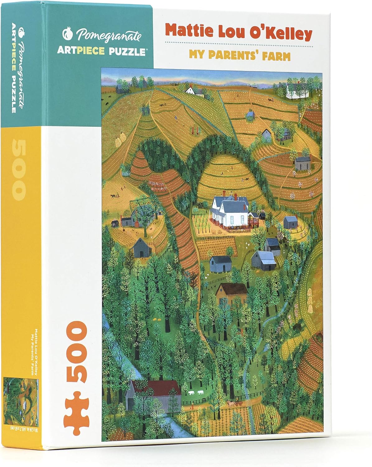 Mattie Lou O'Kelley: My Parents' Farm 500-Piece Jigsaw Puzzle (Pomegranate) 18" x 24"