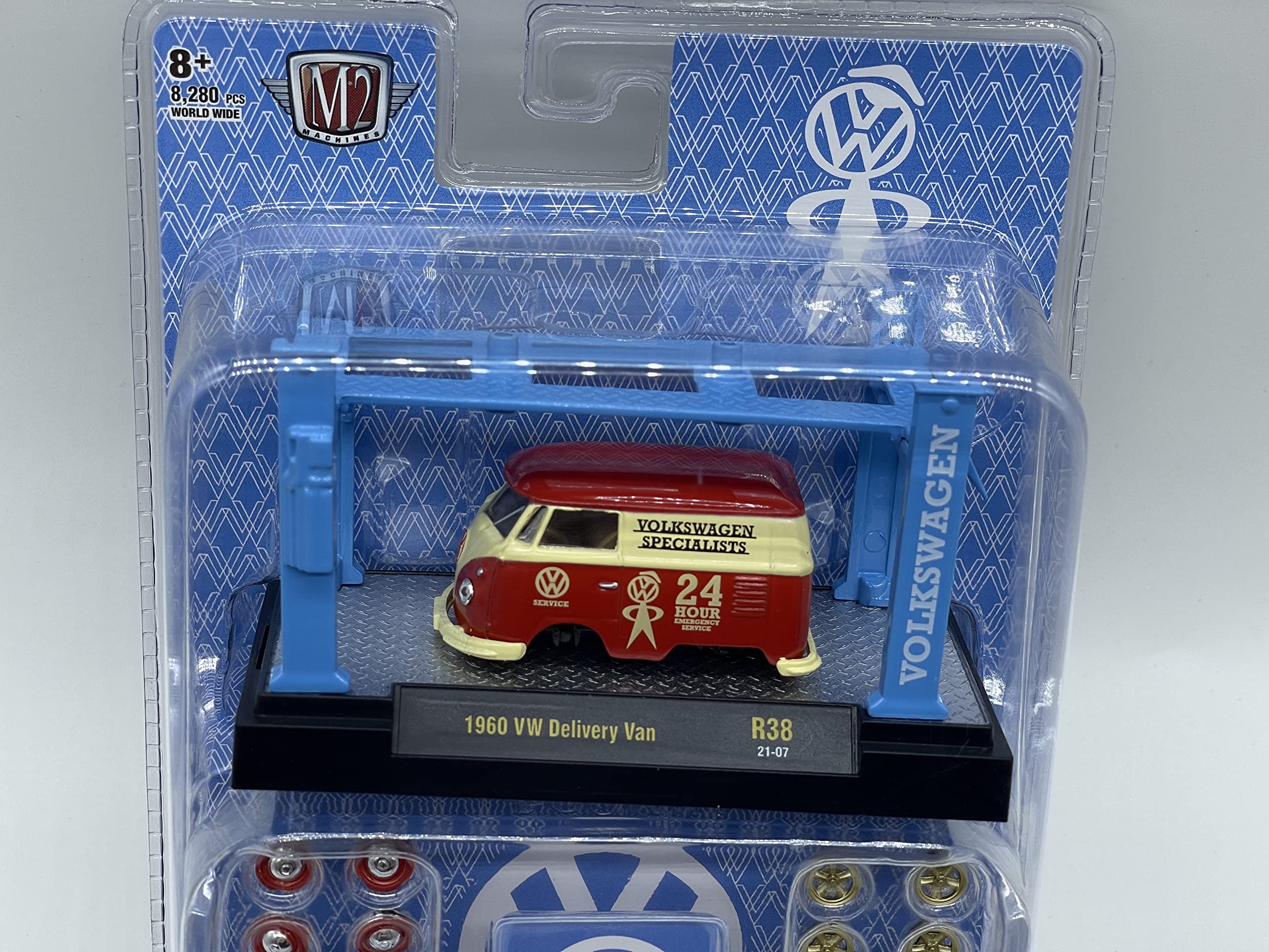 m2 マシーン　フォルクスワーゲン　デリバリーバン　　ホットウィール Amazon | M2マシーンモデルキット 1960 VW デリバリーバン 1:64