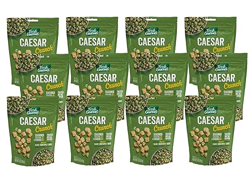 Miniatura 6 de Fresh Gourmet Premium Croutons - Decoración para ensalada crujiente, Classic Caesar, 5 onzas (paquete de 6)