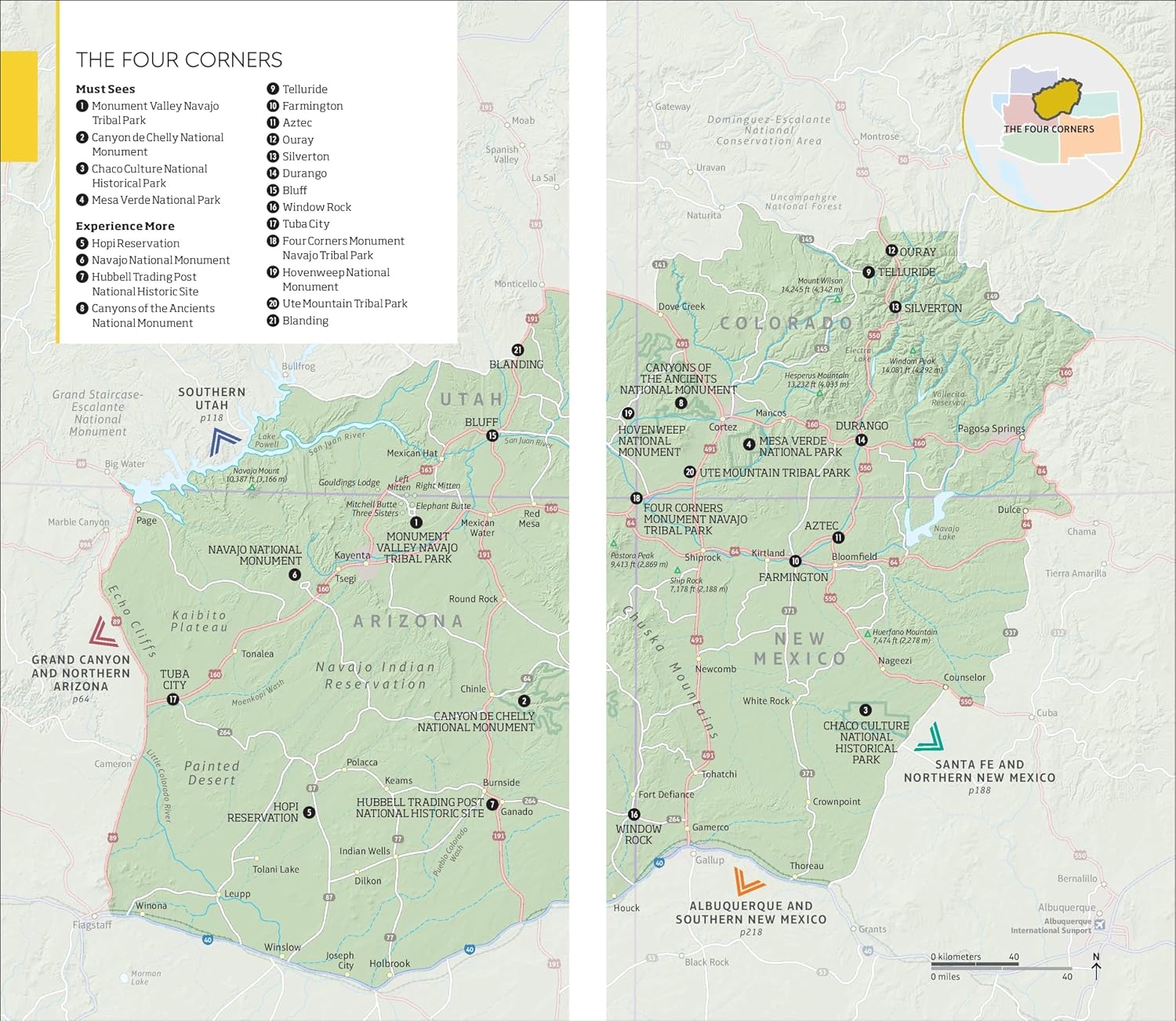 DK Southwest USA and National Parks: Must-See Sights. Culture & History. Detailed Maps & Tours. Area-by-Area Guide. (Travel Guide)