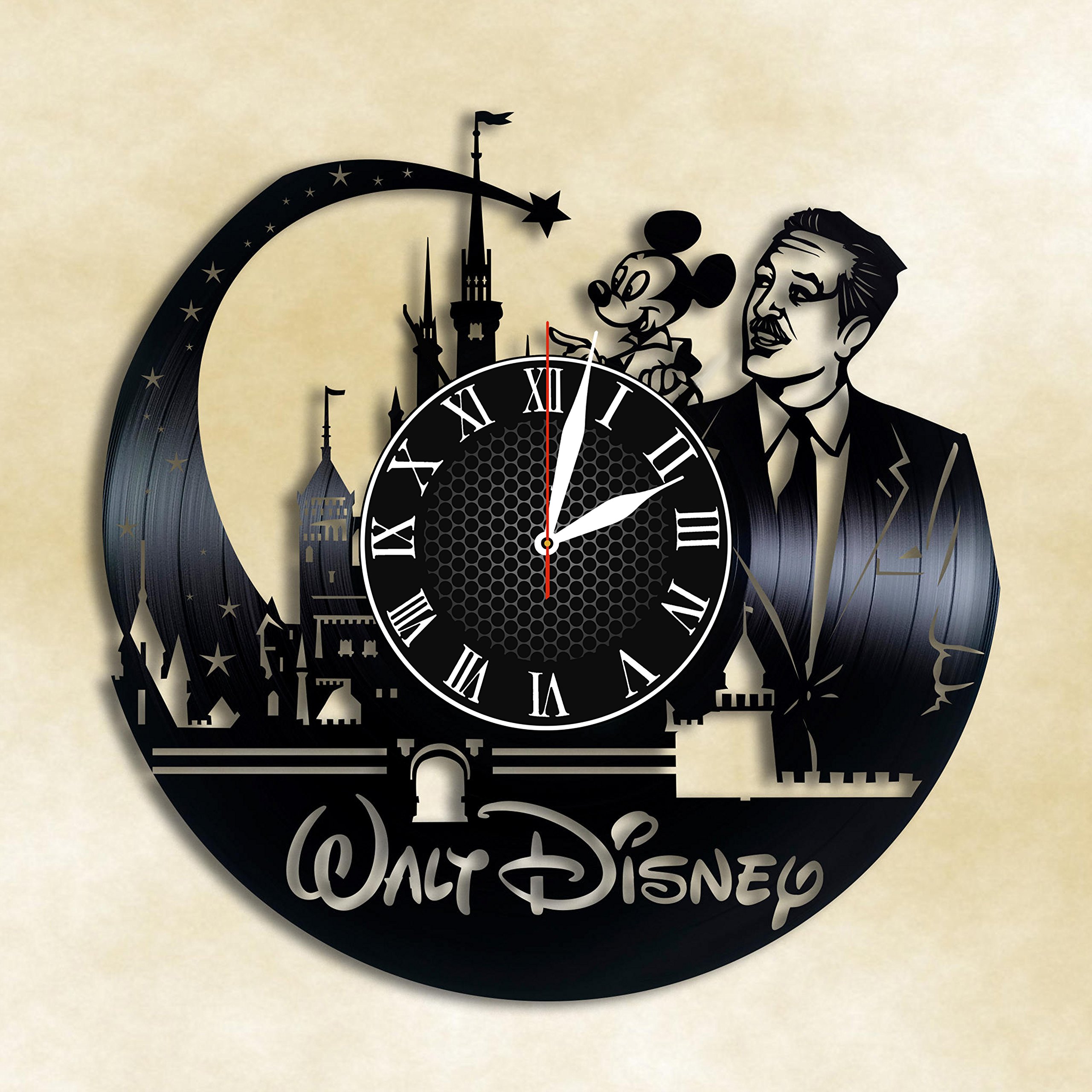 Buy Olha Art Design Walt Disney vinyl clock Walt Disney World Walt