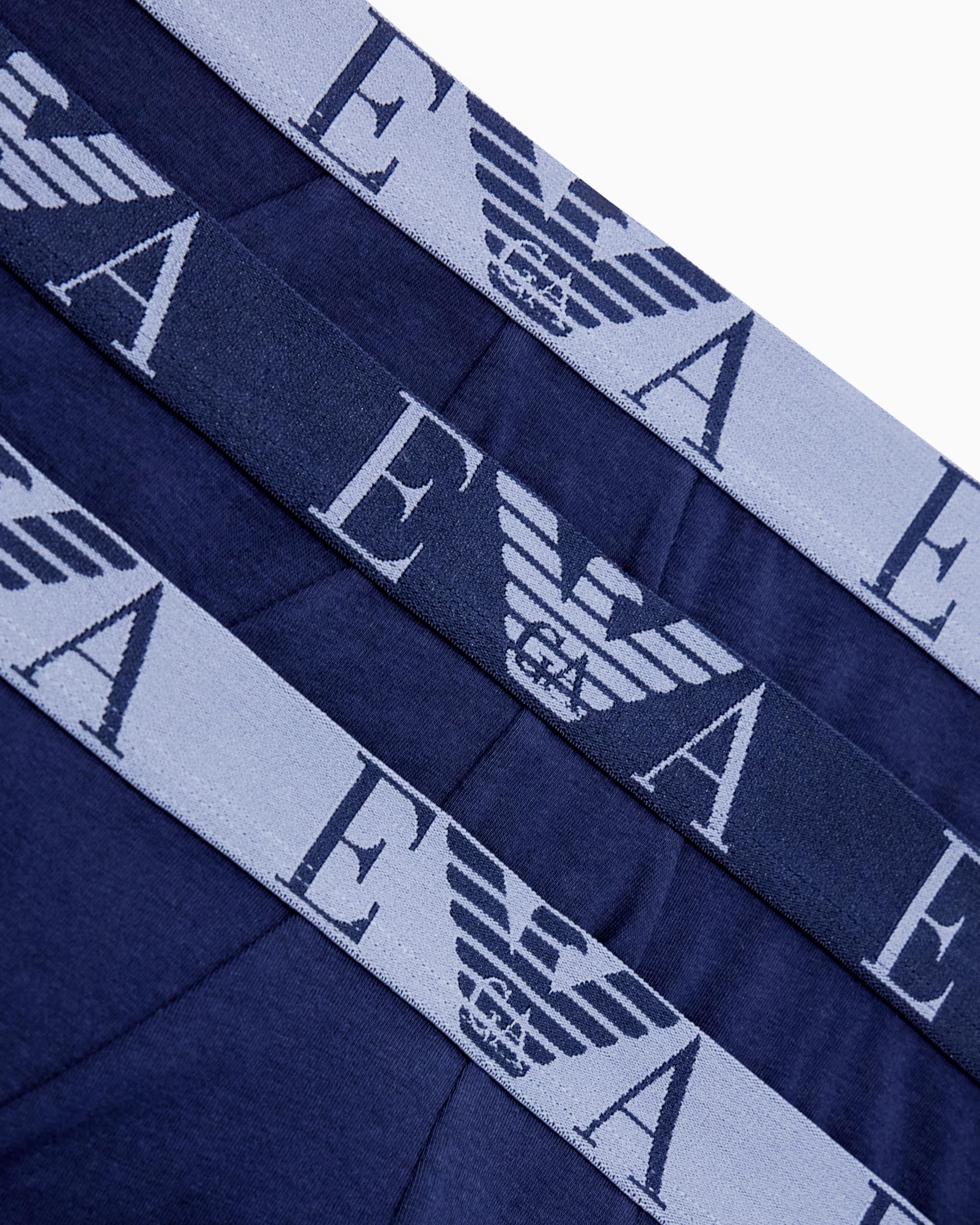 Emporio Armani Bold Monogram 3-Pack Brief Mutande da Uomo Uomo (Pacco da 3)