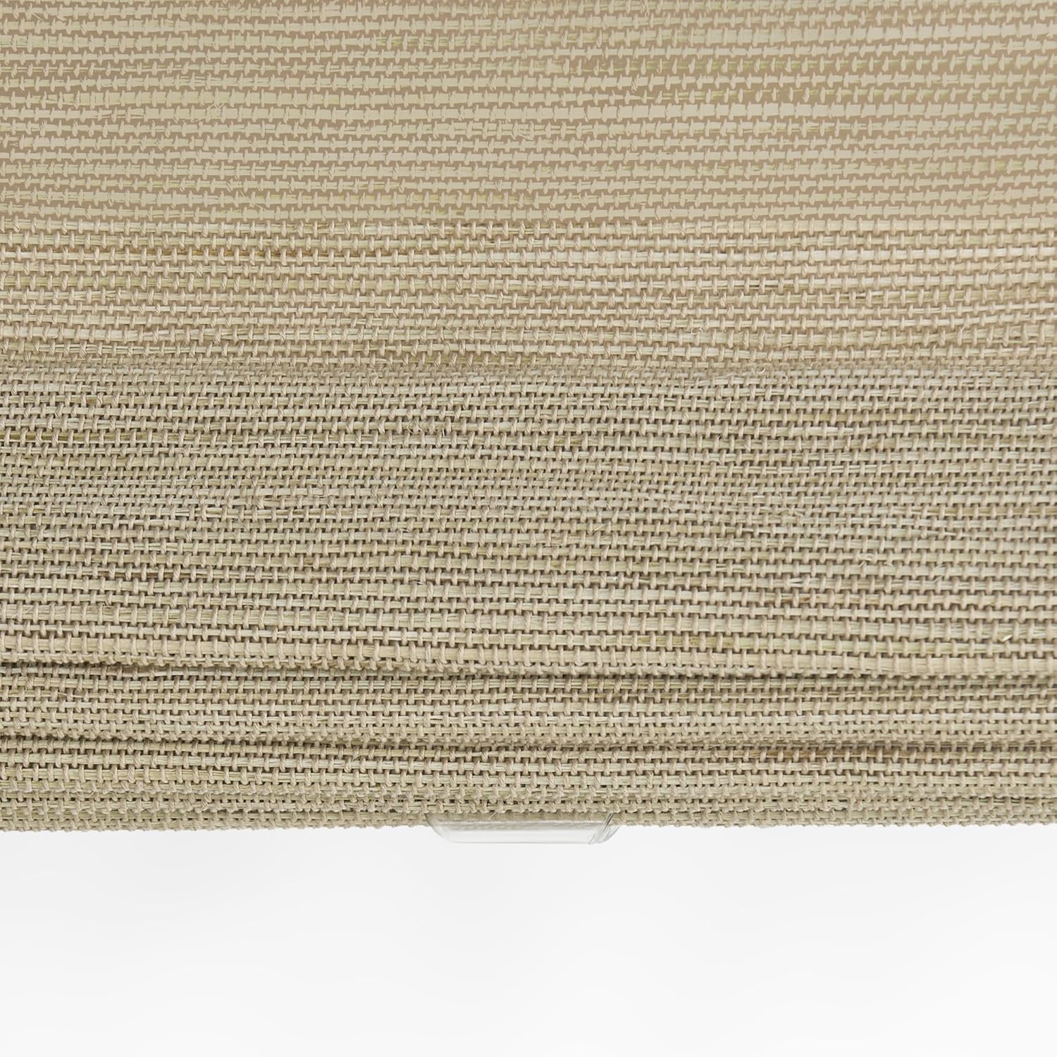 Ramie Cordless Bamboo Roman Shades, Natural Woven Bamboo Blinds, Custom Light Filtering Window Shades for Interior Windows, Coconut