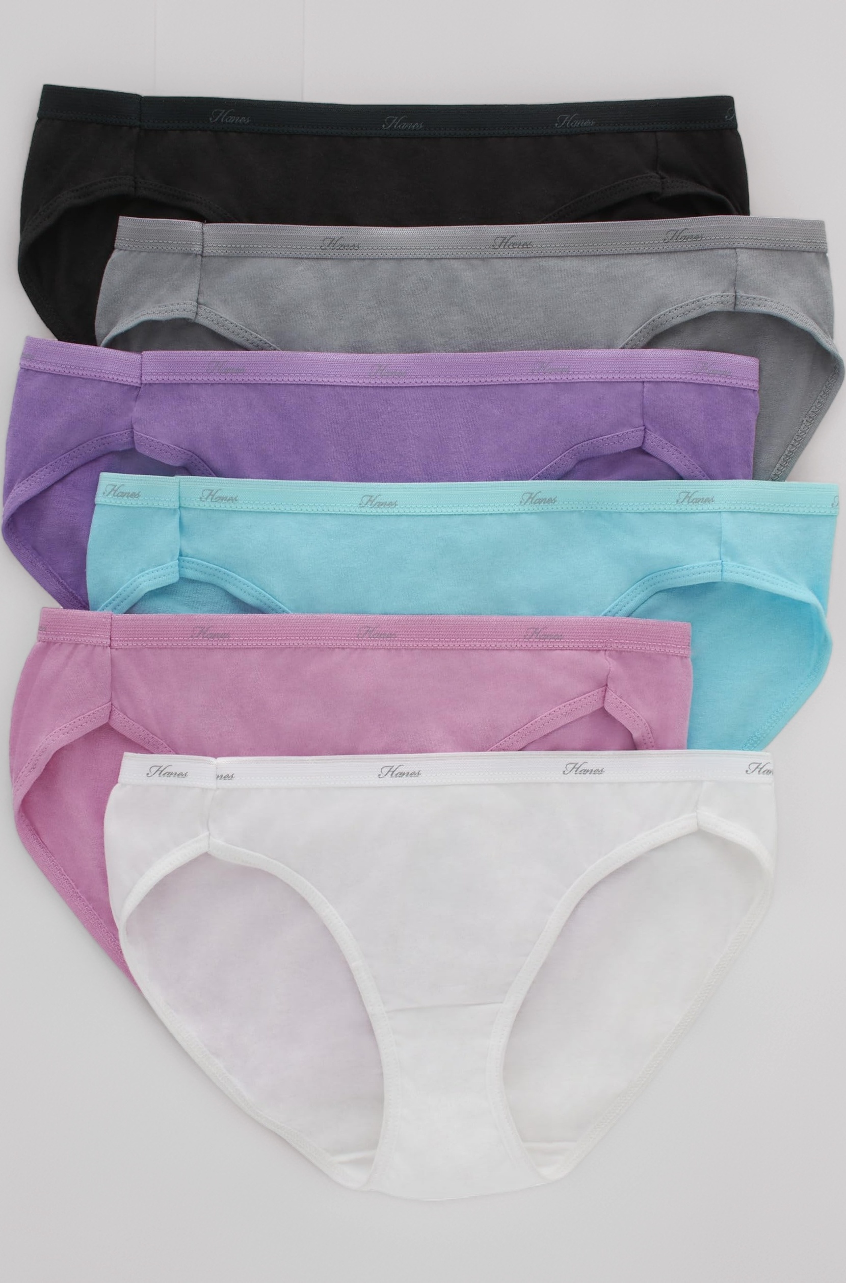 Women's 100% Cotton Bikini Underwear Ladies Panties