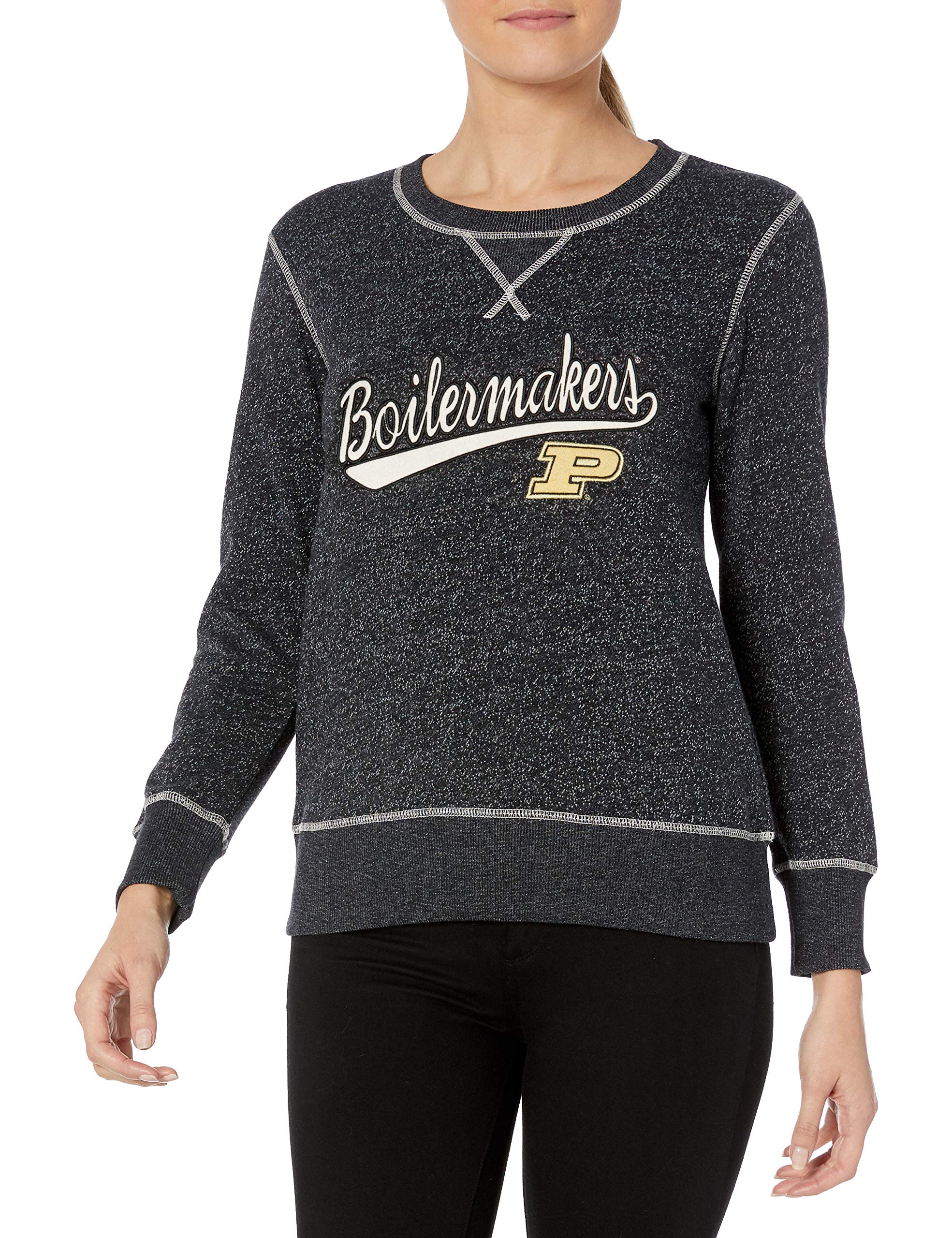 OTSNCAA Women's OTS Seneca Crew Neck Pullover Large Jet Black