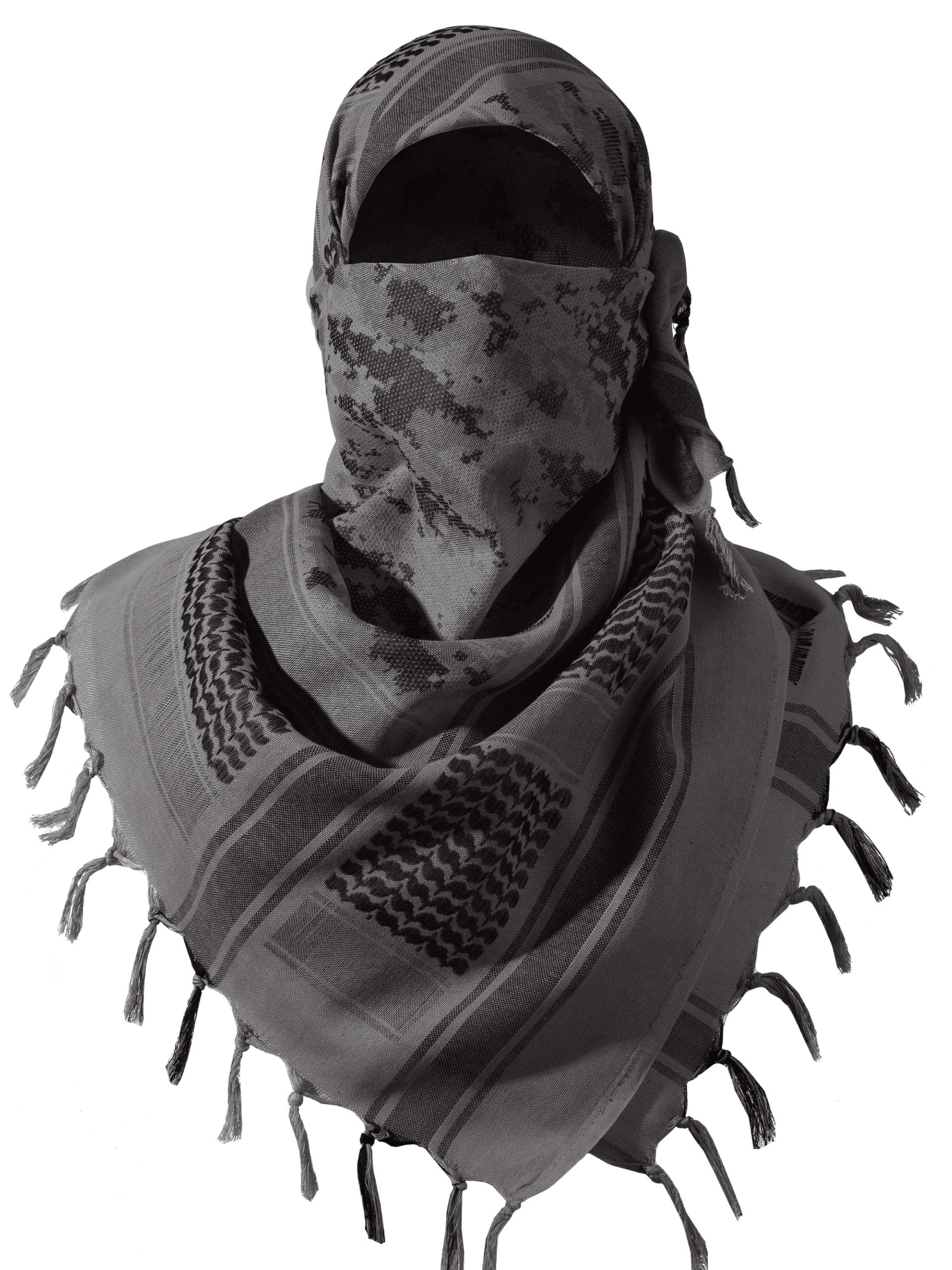 FREE SOLDIER Shemagh Keffiyeh Scarf for Men