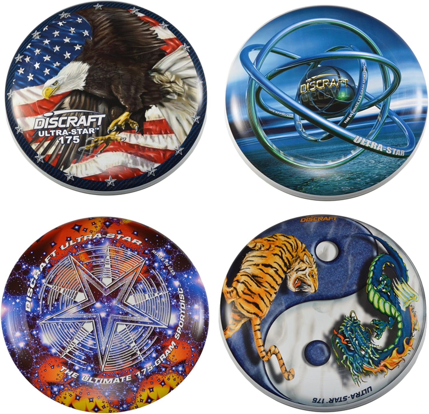 Discraft 175 Gram Super Color Ultra-Star Disc Bundle