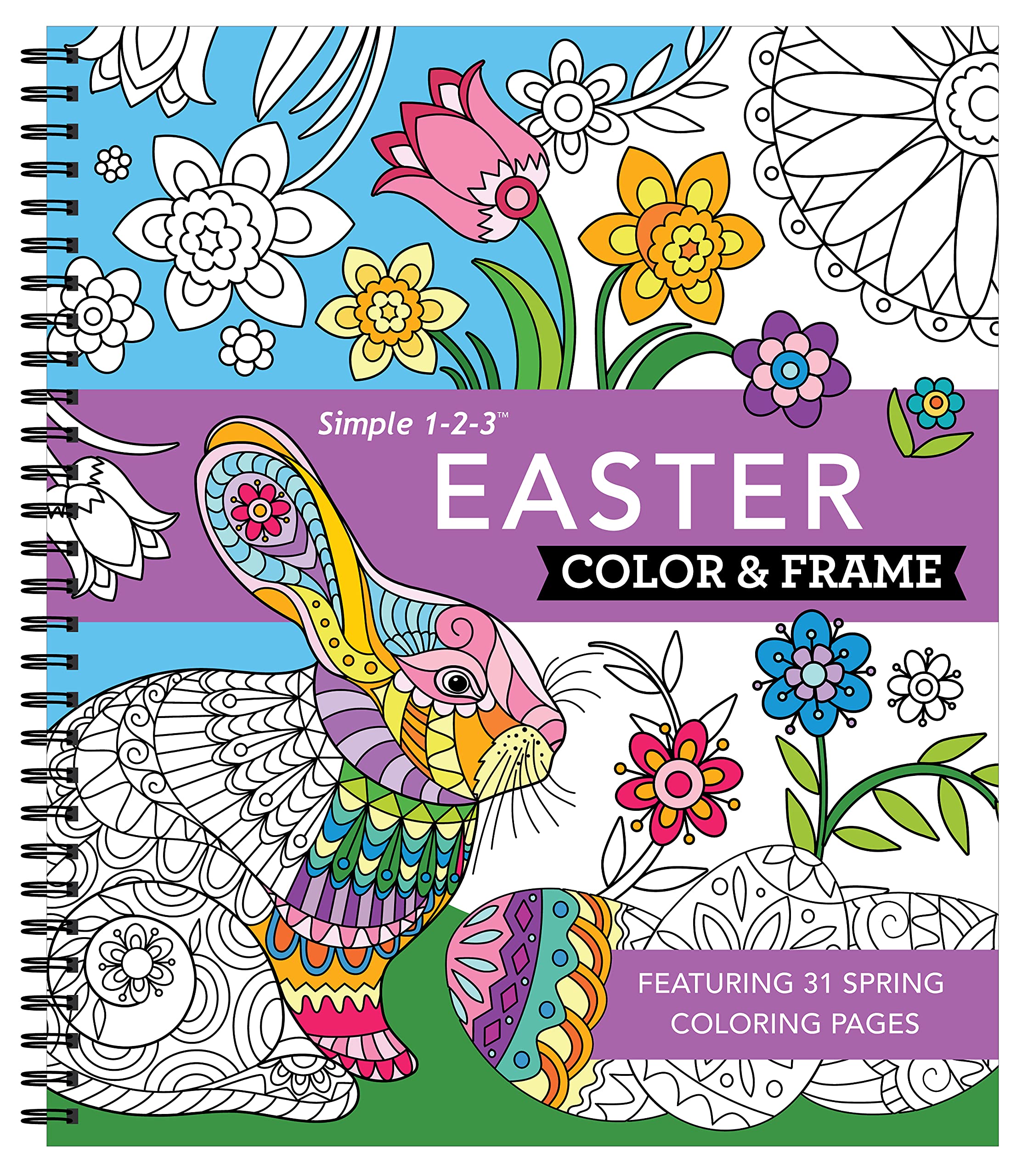 Color & Frame - Easter (Coloring Book): New Seasons, Publications