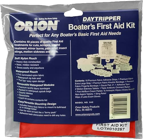 Miniatura 3 de Orion Safety Productos 942 Botiquín de primeros auxilios Daytripper