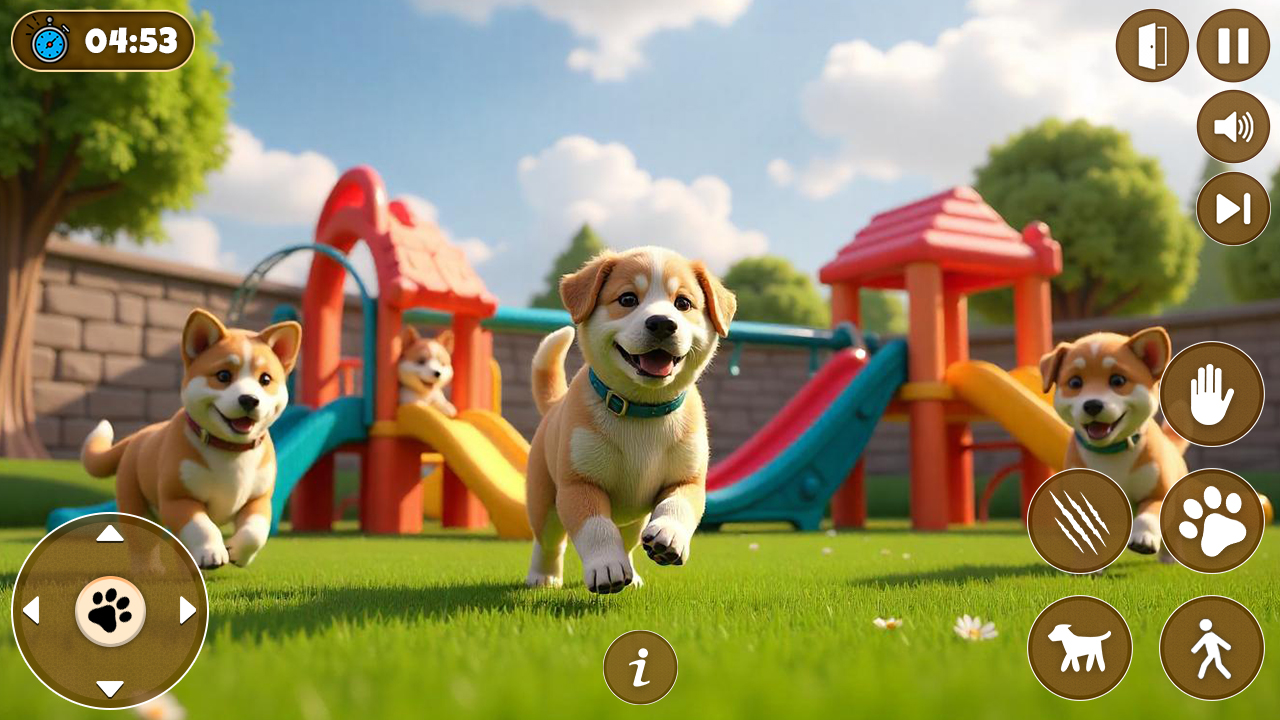 Mein virtuelles süßes Haustier, Hunde, Tierleben, Welpenspiele 2024