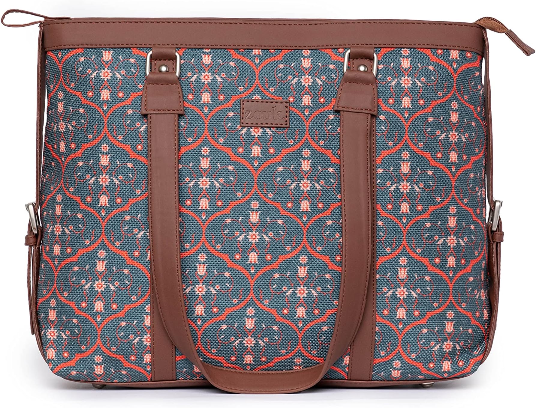 ZOUKVegan Leather Women's Office Bag