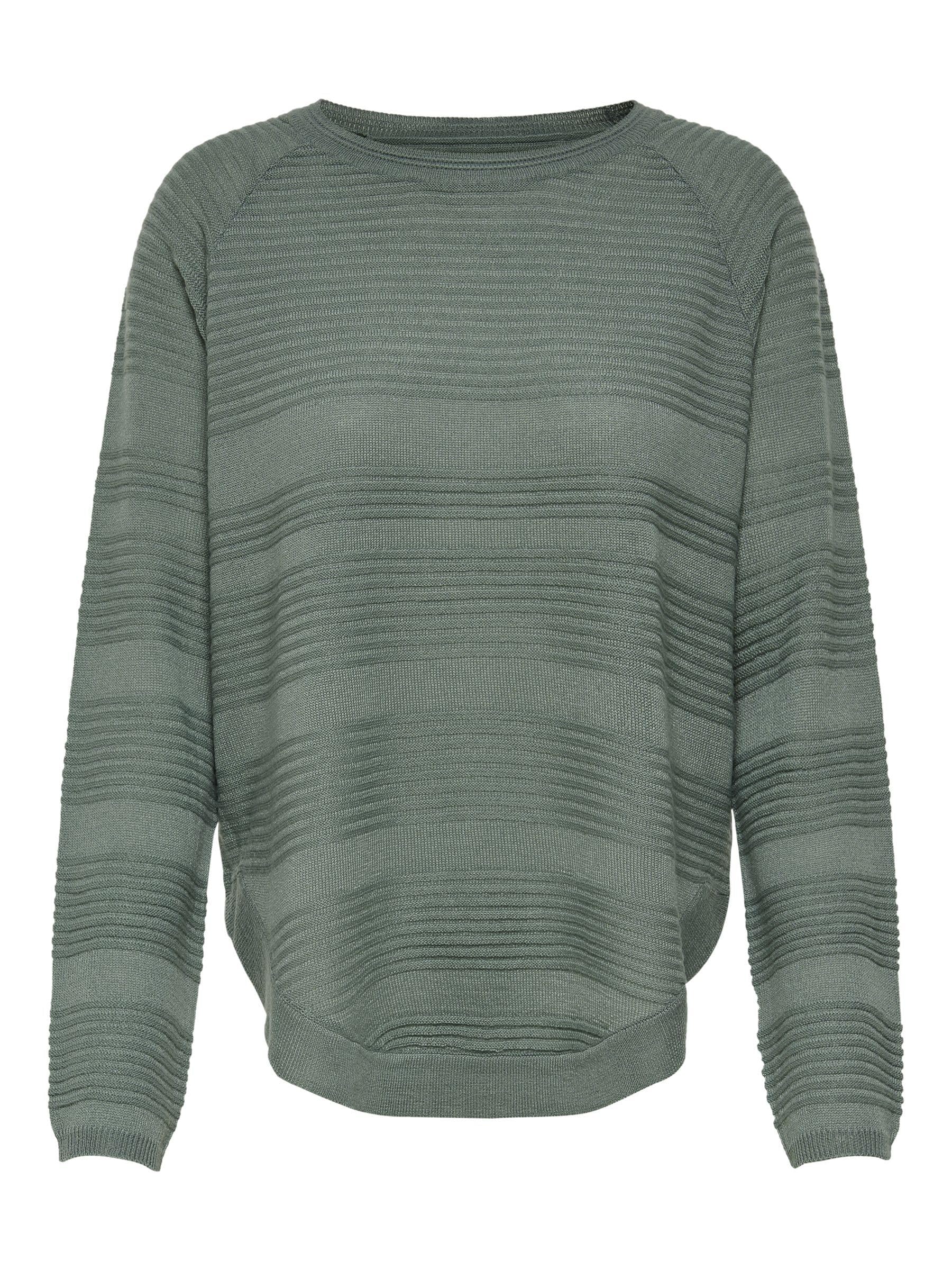 ONLY Female Knitted Jumper Plain, Green (Chinois Green), XS
