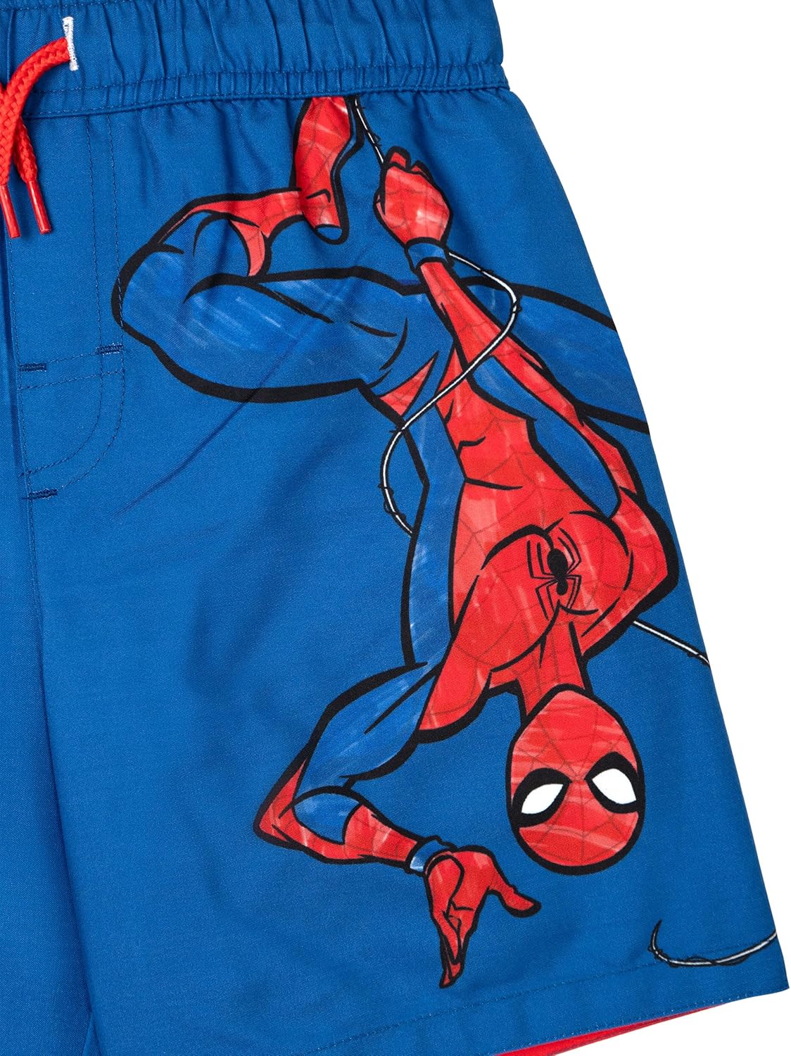 Marvel Spider-Man Rash Guard Shirt and Swim Trunks Outfit Set Toddler to Big Kid Sizes (2T - 14-16)