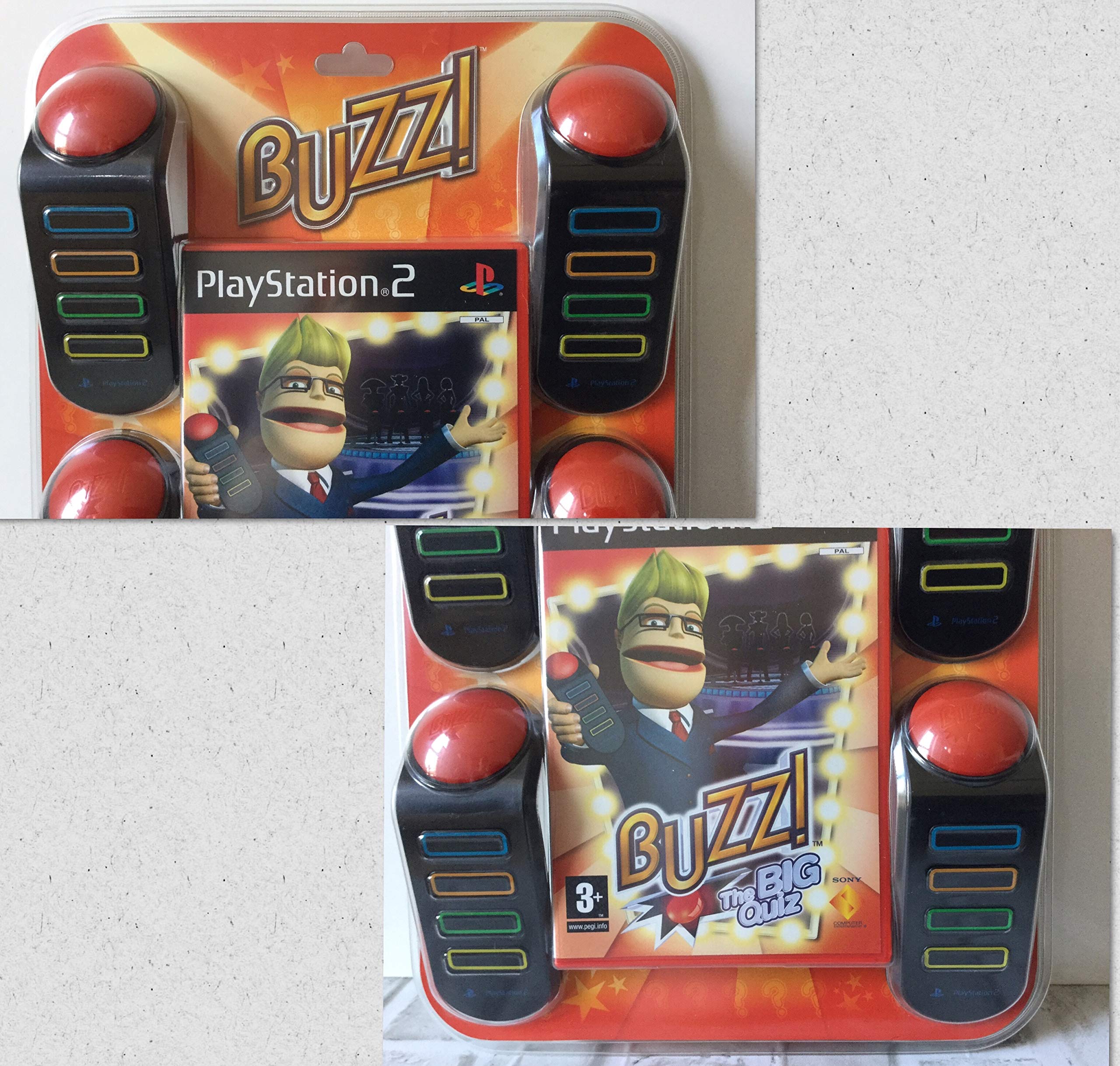 The Music Quizz + 4 Buzzer PS2 - Jeux Vidéo - Rakuten