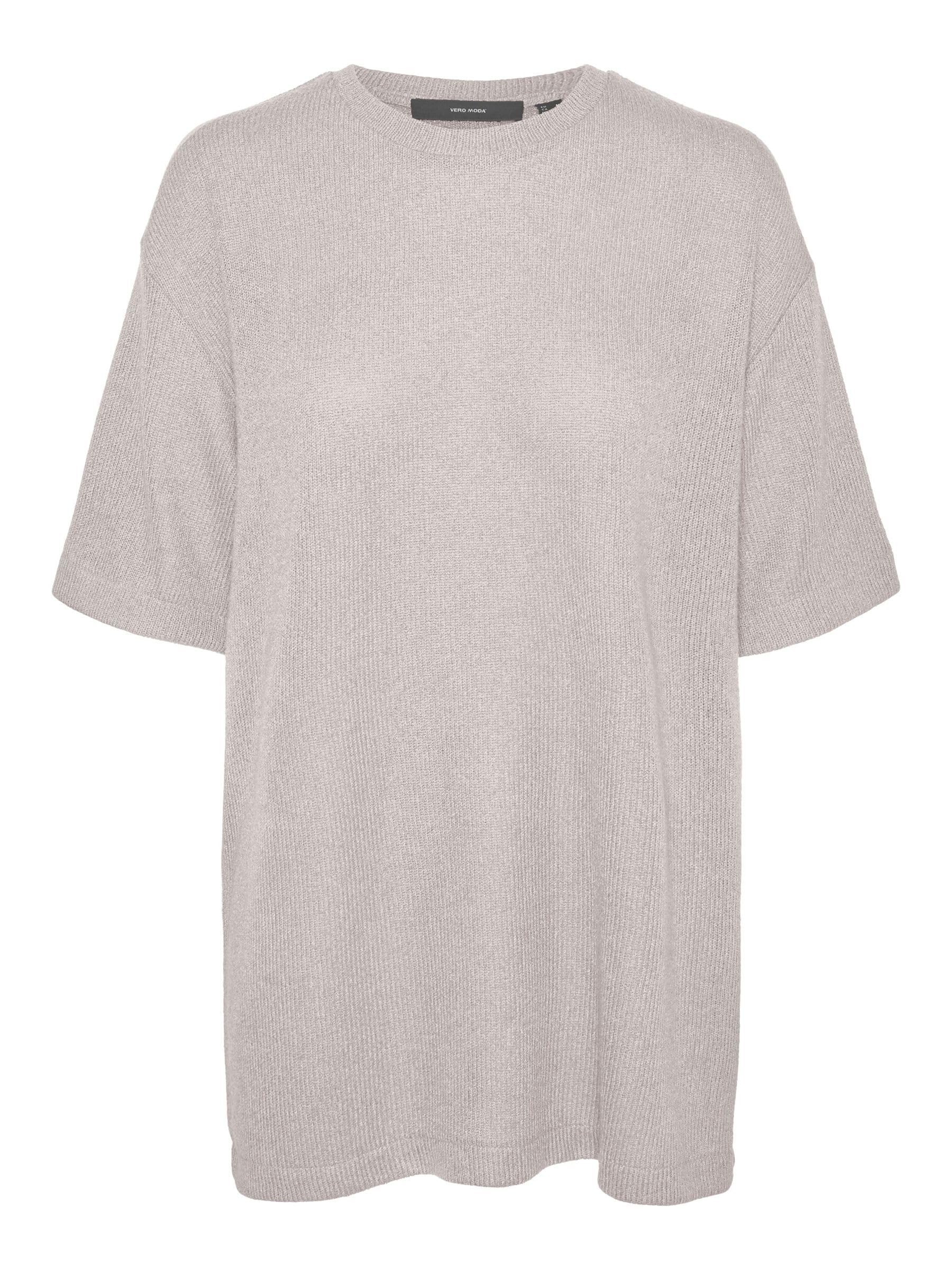 VERO MODA Women's Knitted Jumper, Oatmeal, S
