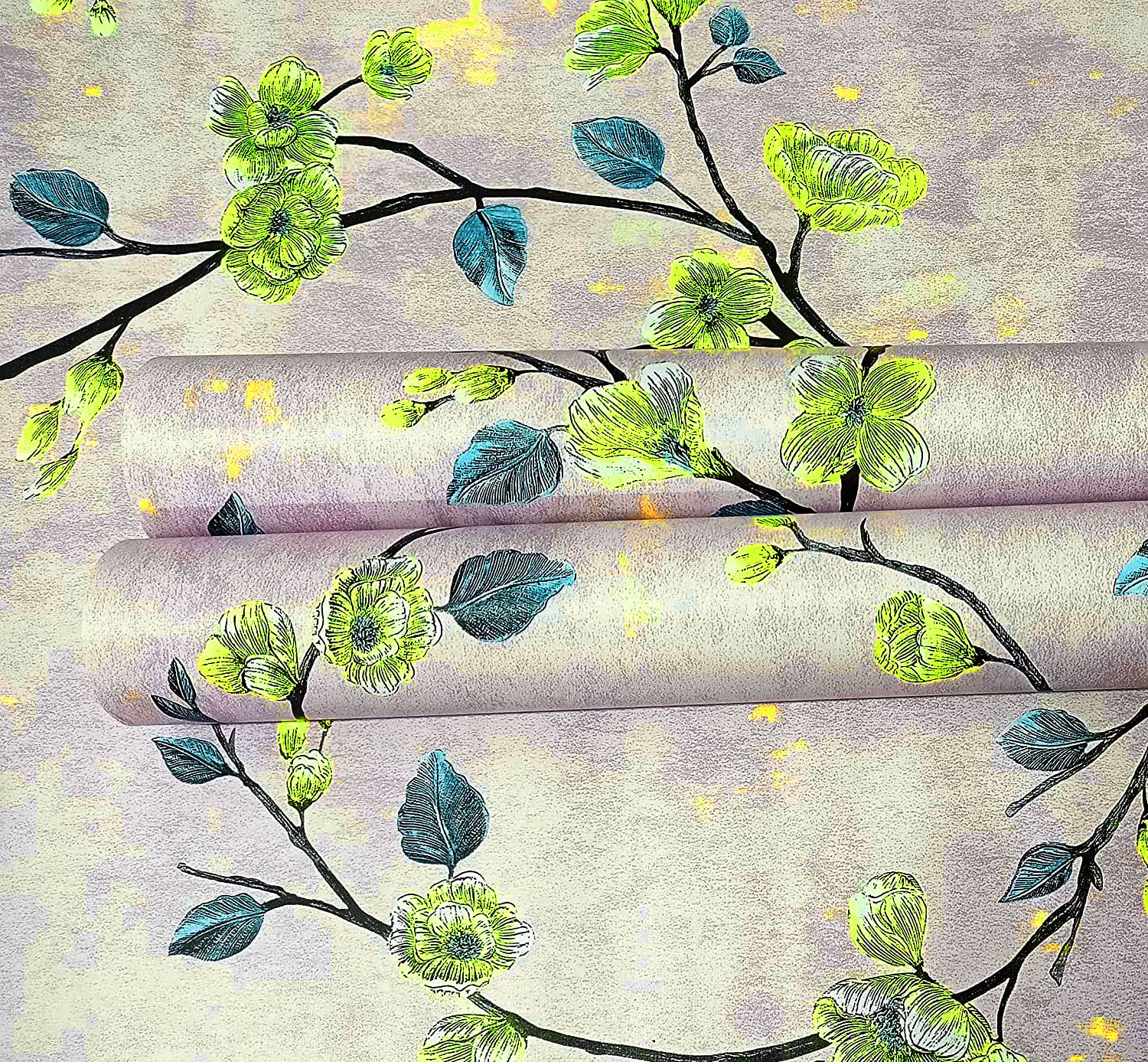 See full amazon price history chart for Elton DIY Wall Paper/Wall Sticker Self Adhesive Nature Floral Highlighter Elegant Living Room Bed Room Decoration Interior Exterior Easily Removable Furniture (45X500cm, Breezy Spring Leaves) Elton DIY Wall Paper/Wall Sticker Self Adhesive Nature Floral Highlighter Elegant Living Room Bed Room Decoration Interior Exterior Easily Removable Furniture (45X500cm, Breezy Spring Leaves) (B09WKBNMFL) Amazon Price History, Amazon Price Tracker