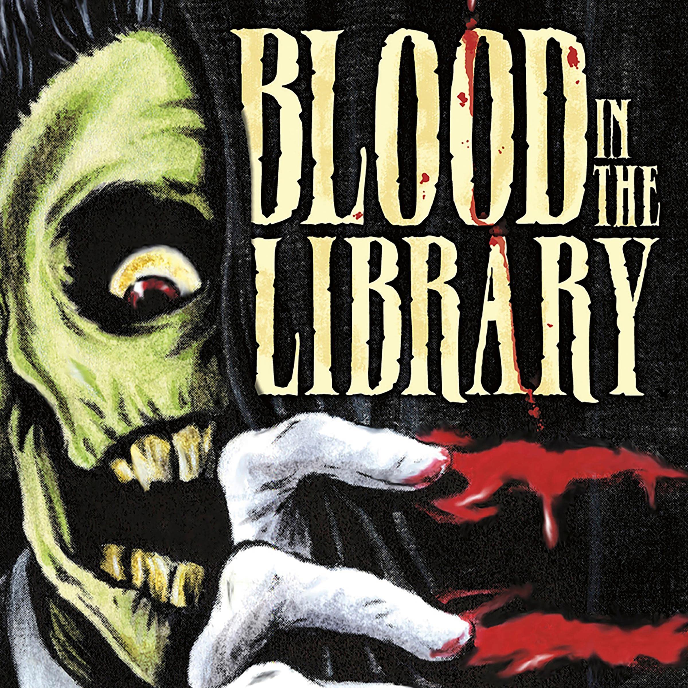 Cover art for Blood in the Library