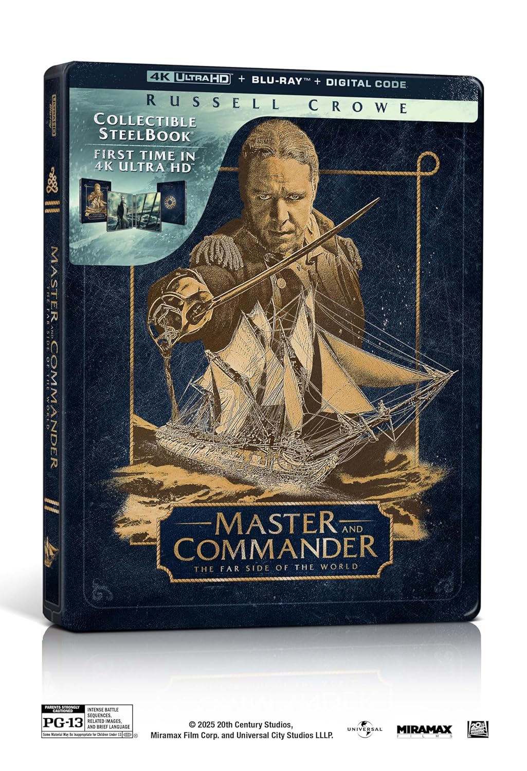 Master and Commander: The Far Side of the World - 4K + Blu-ray + Digital
