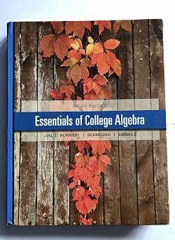 Essentials of College Algebra