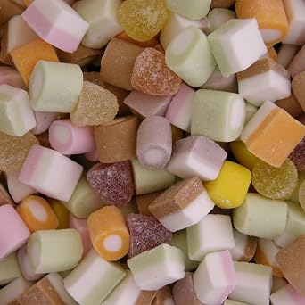 Dolly Mixtures 250 gram bag 1/4 kilo