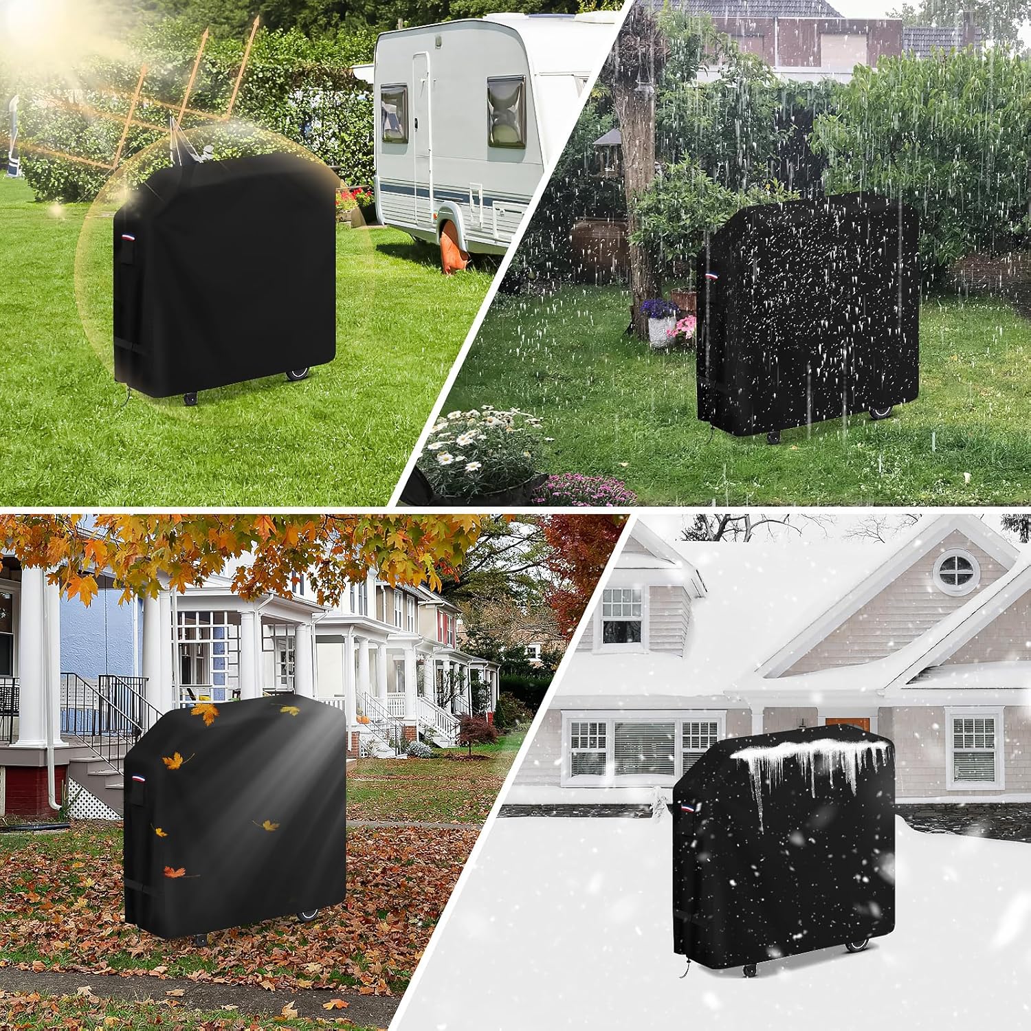 Grill Cover for Masterbuilt Gravity Series 1050 Digital Charcoal Grill and Smoker,Covers for Mb20041220 Gravity Series Griddle,Heavy Duty Waterproof Grill Cover for Masterbuilt Electric Smoker