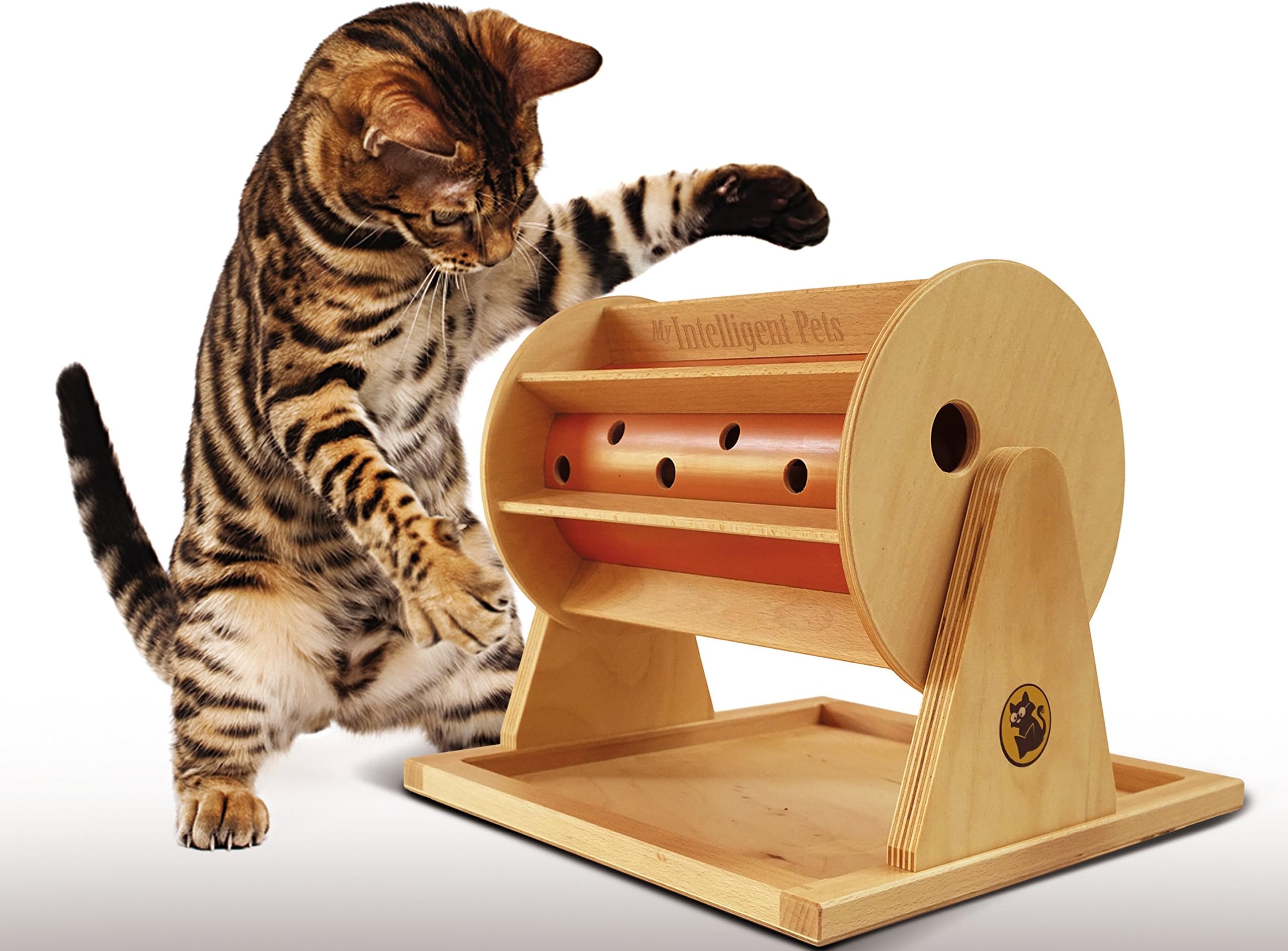 Cat's Wheel of Fortune - interactive game for cats - recomended for feeding with dry treats