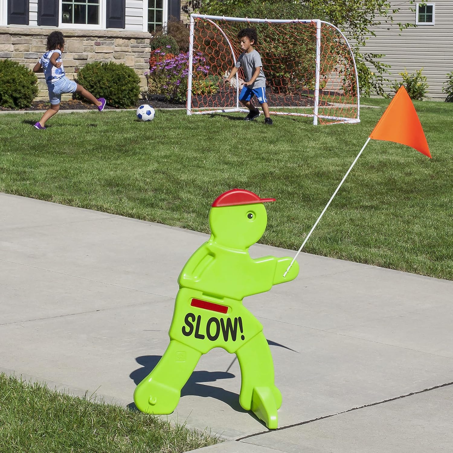 Step2 Visual Warning Alert Kid Safety Cover Green