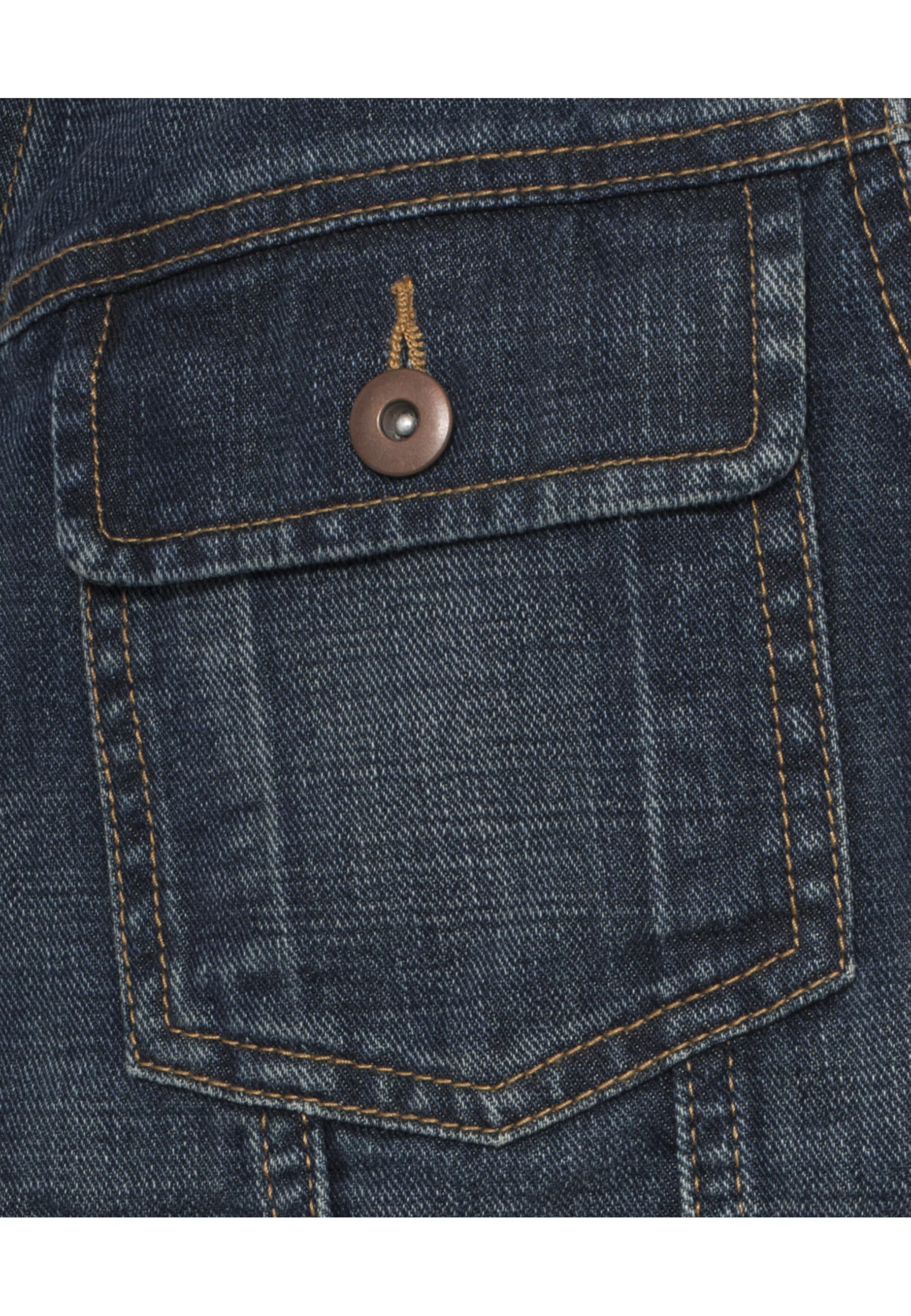 Urban Classics Chaleco Tejano Hombre Chaleco Azul claro Regular