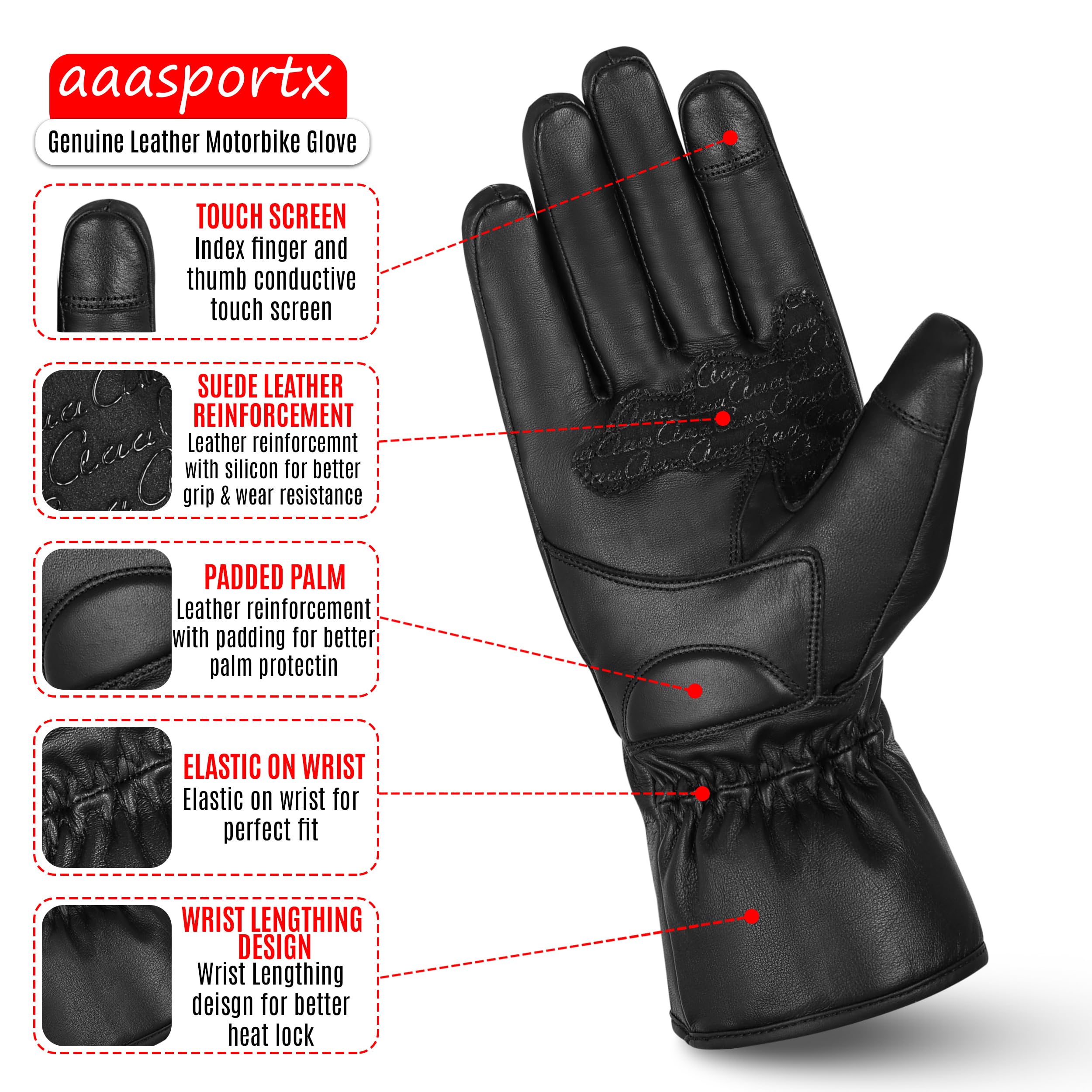 Gants moto homme hiver noir gants moto hiver gants moto hiver hommes chauds imperméables coupe-vent