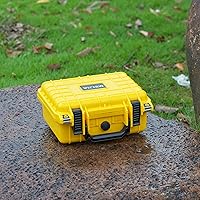 Vista 5 de MEIJIA Portable All Weather IP67 Waterproof Protective Case,Hard Camera Case,Dry Case with Customizable Foam,Fit Use Of