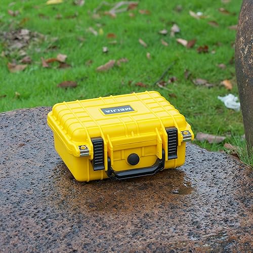 Miniatura 5 de MEIJIA Funda protectora impermeable IP67 portátil para todo tipo de clima, funda rígida para cámara, funda seca con espuma personalizable, apto para