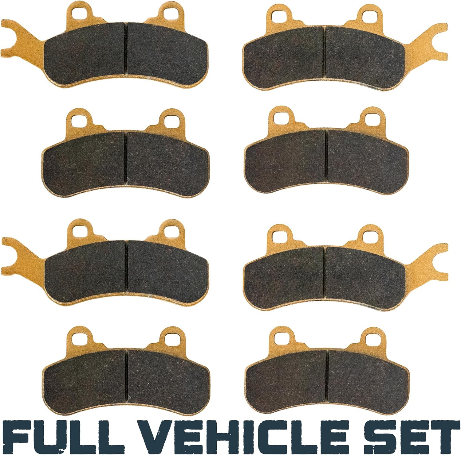 Traild Can-Am Commander/Commander MAX 1000R/700 2021-2026 Front & Rear Ceramic Brake Pad Set