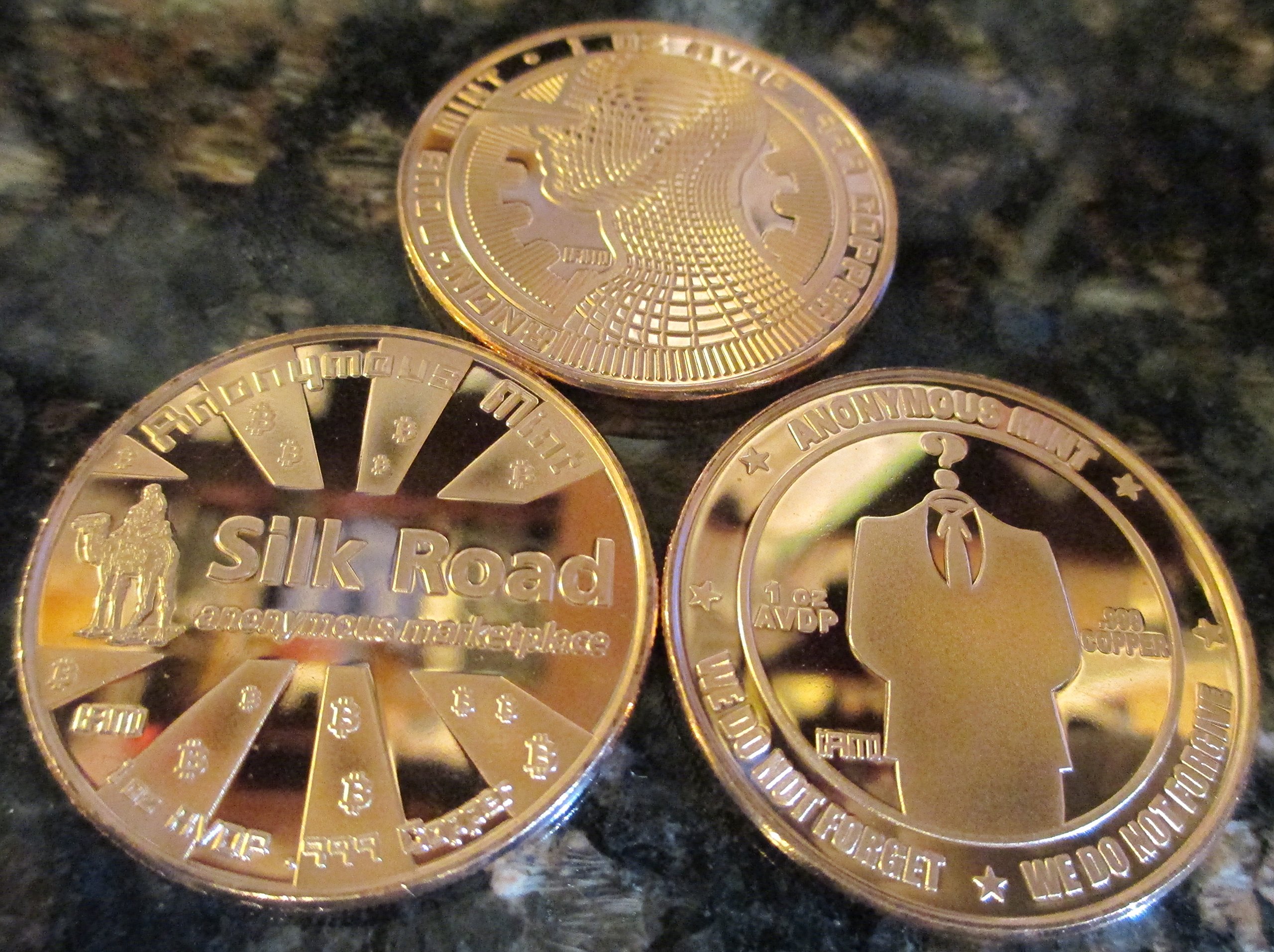 Amazon.com: MONEDAS DE COBRE DE 1 OZ BITCOIN REDONDO 