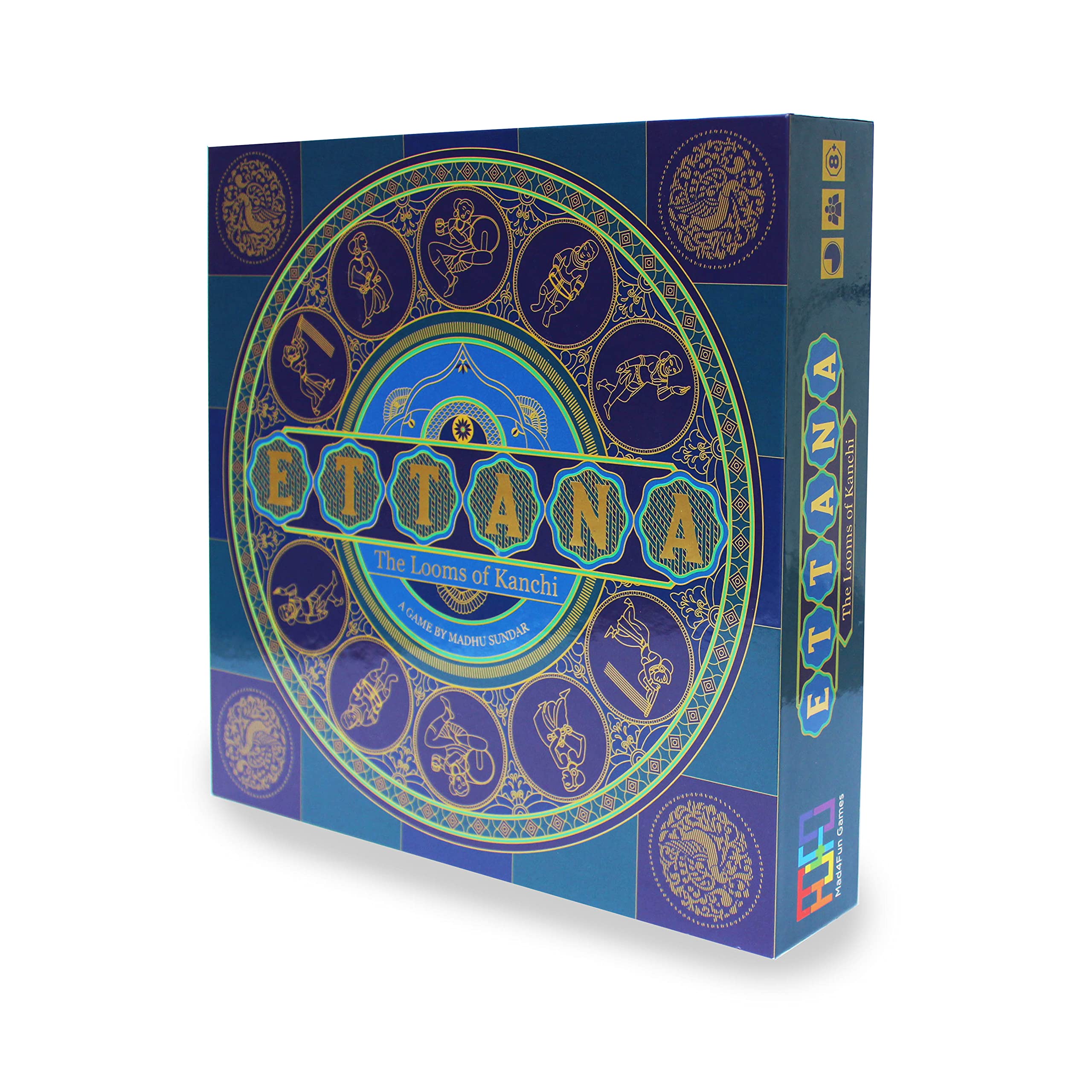 M4F Mad4Fun - Ettana - Board Game for 8+ Kids & Adults | Board Game Adult (B09BBGFFB6) Amazon Price History, Amazon Price Tracker