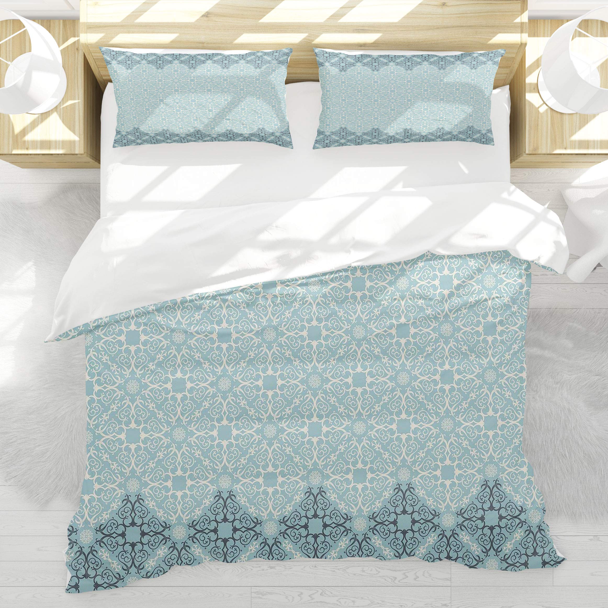Housse de couette marocain oriental 140x200 pour raviver une chambre terne sans travaux