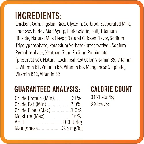 Miniatura 8 de NutriChomps - Masticables para perros, giros de 5 pulgadas, fáciles de digerir, golosinas para perros sin piel cruda, saludables, 10 unidades, sabor