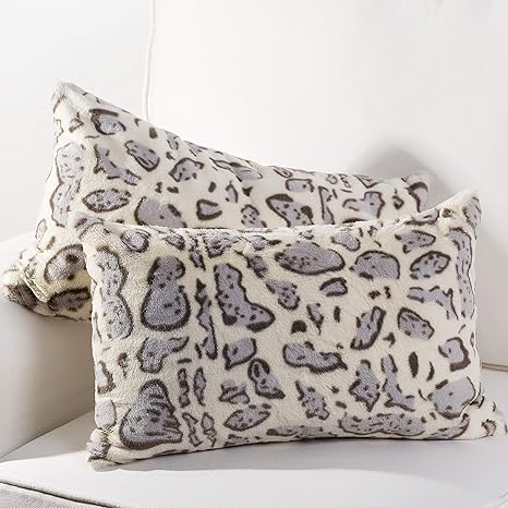 leopard pillows for couch