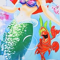 Vista 4 de Vestido de princesa para niñas pequeñas, vestido casual con estampado de dibujos animados