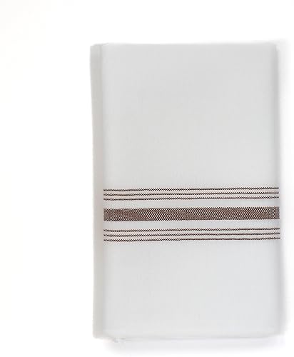 Miniatura 3 de Fabric Textile Products Servilletas Bistro Signature Stripe  Servilletas de cena de tela de poliéster duraderas y resistentes a las manchas  18 x 22
