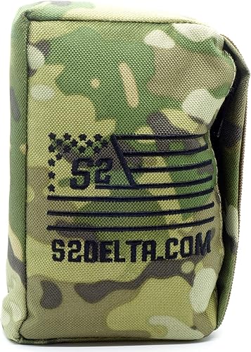 Rifle Rest, Prs Precision, Descanso del rifle, Descanso de tiro de largo alcance, táctico trasero bolsa de exprimir, S2Delta